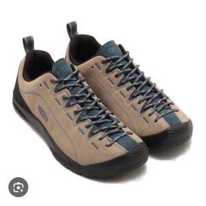 KEEN New Men’s Jasper Sneakers in Brindle/ Orion Blue US 8.5 Hiking Shoes Suede